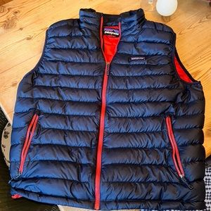 Mens Patagonia Down Sweater Vest large